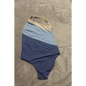 Summersalt Blue and Gray Women Swim One Piece